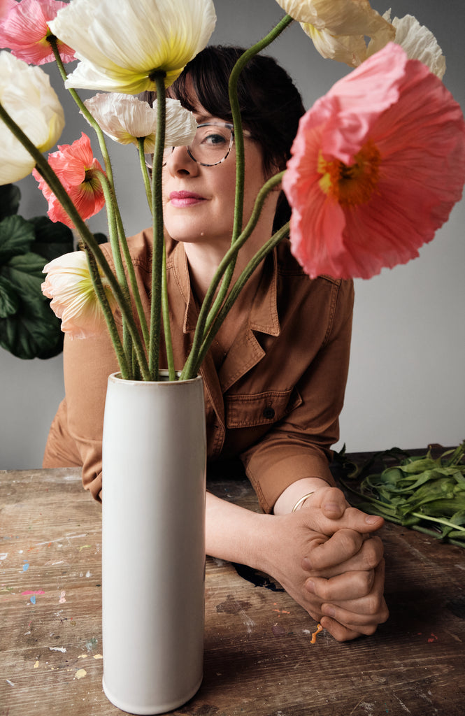 Molly Culver, Founder of Molly Oliver Flowers a sustainable floral design company serving brooklyn nyc