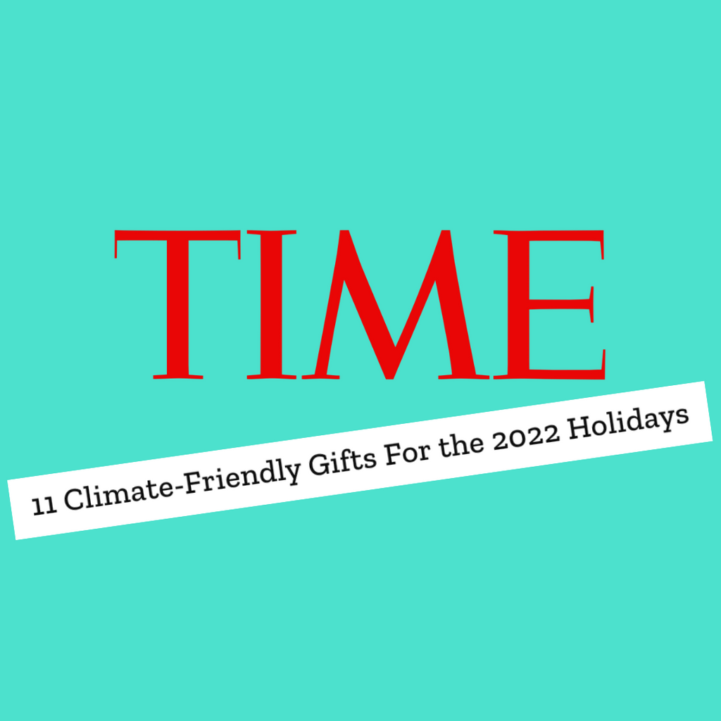 11 climate friendly gifts for the holidays by Time Magazine featuring Molly Oliver Flowers
