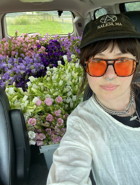 Krystal DiFronzo Production Manager Campanula Seasonal Flower Project Brooklyn New York City Molly Oliver